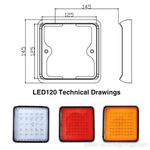 Auto turn signal Indicator lamp back up lights